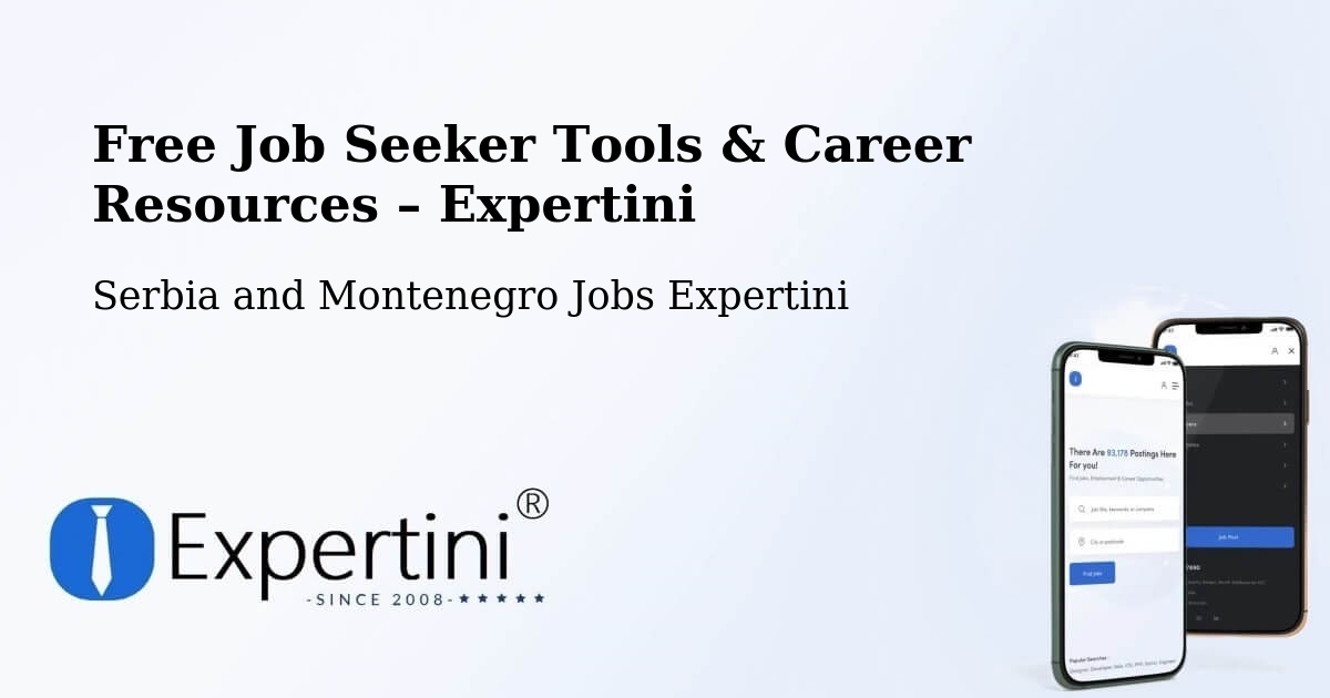 Free Job Seeker Tools & Career Resources – Springhill - Springhill, Serbia and Montenegro Jobs Expertini