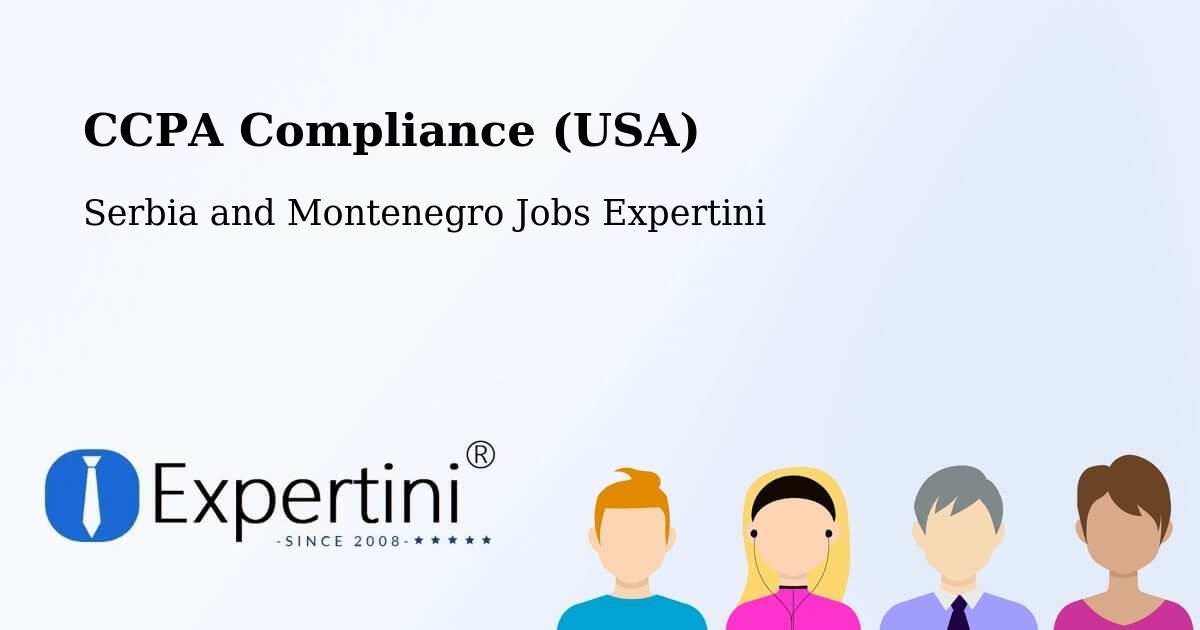 CCPA Privacy Rights & Compliance Notice – Springhill - Serbia and Montenegro Jobs Expertini