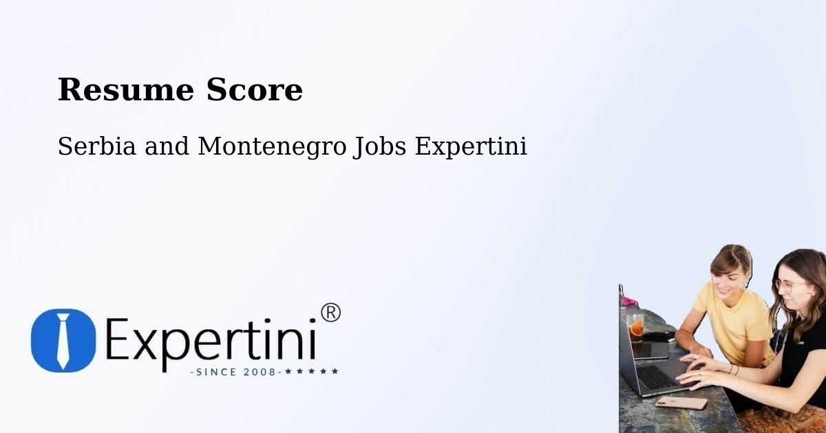 Resume Score & Job Description Match Tool – Springhill - Serbia and Montenegro Jobs Expertini